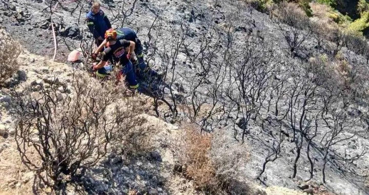 Πάτρα: Σοβαρό ατύχημα με πυροσβέστη που έπεσε σε χαράδρα στην περιοχή Μπάλα