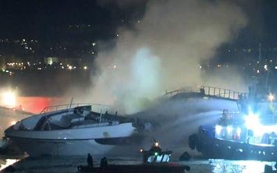 Μαρίνα Ζέας: Τέσσερα σκάφη έγιναν στάχτη – Κατέθεσε αυτόπτης μάρτυρας