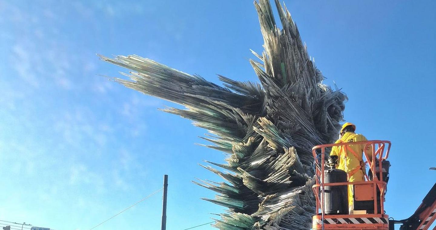 Καθαρίστηκε ο «Δρομέας», το εμβληματικό γλυπτό της Βασιλίσσης Σοφίας