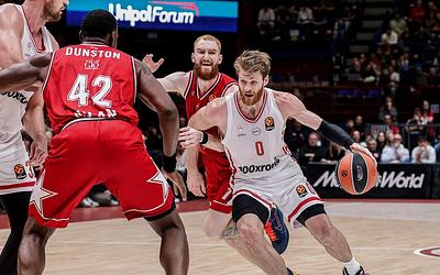 Θρίλερ στο Μιλάνο: Ο Ολυμπιακός λύγισε στο τέλος από την Αρμάνι (88-87)