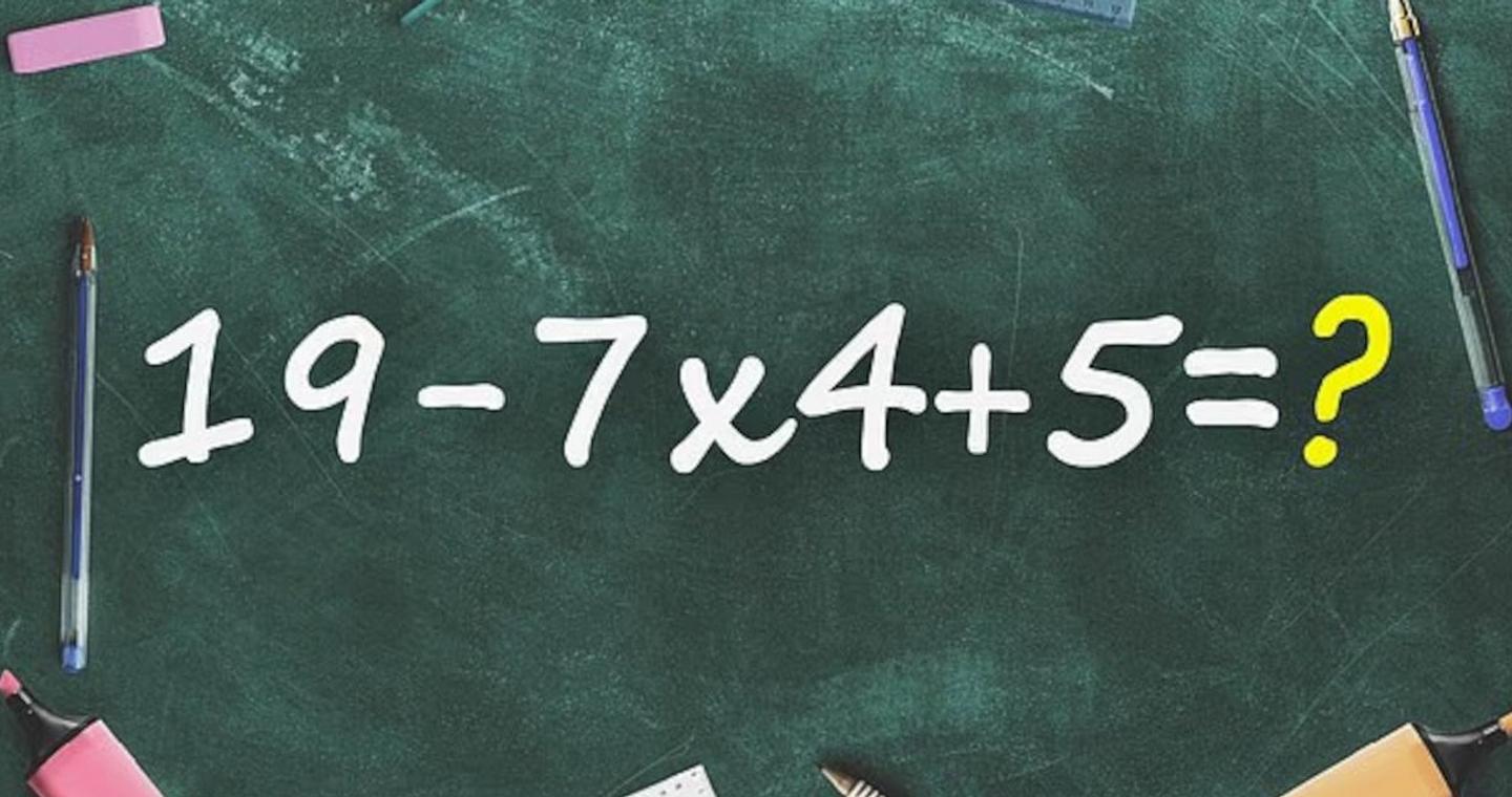 Το απλό μαθηματικό πρόβλημα που δεν μπορούν να το λύσουν όλοι