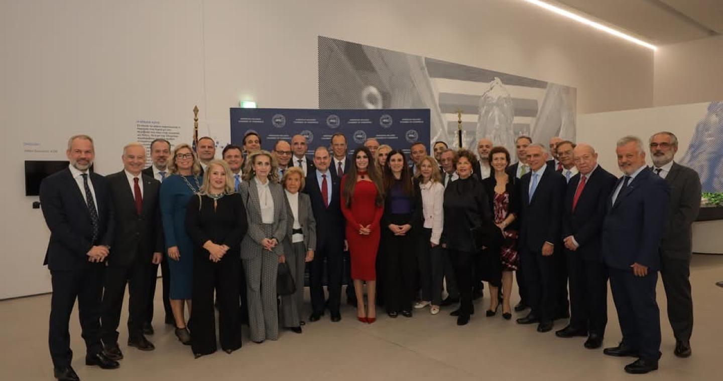 Με το ΔΣ του Ελληνοαμερικανικού Επιμελητηρίου συναντήθηκε, πρόσφατα, η Κίμπερλι Γκιλφόιλ