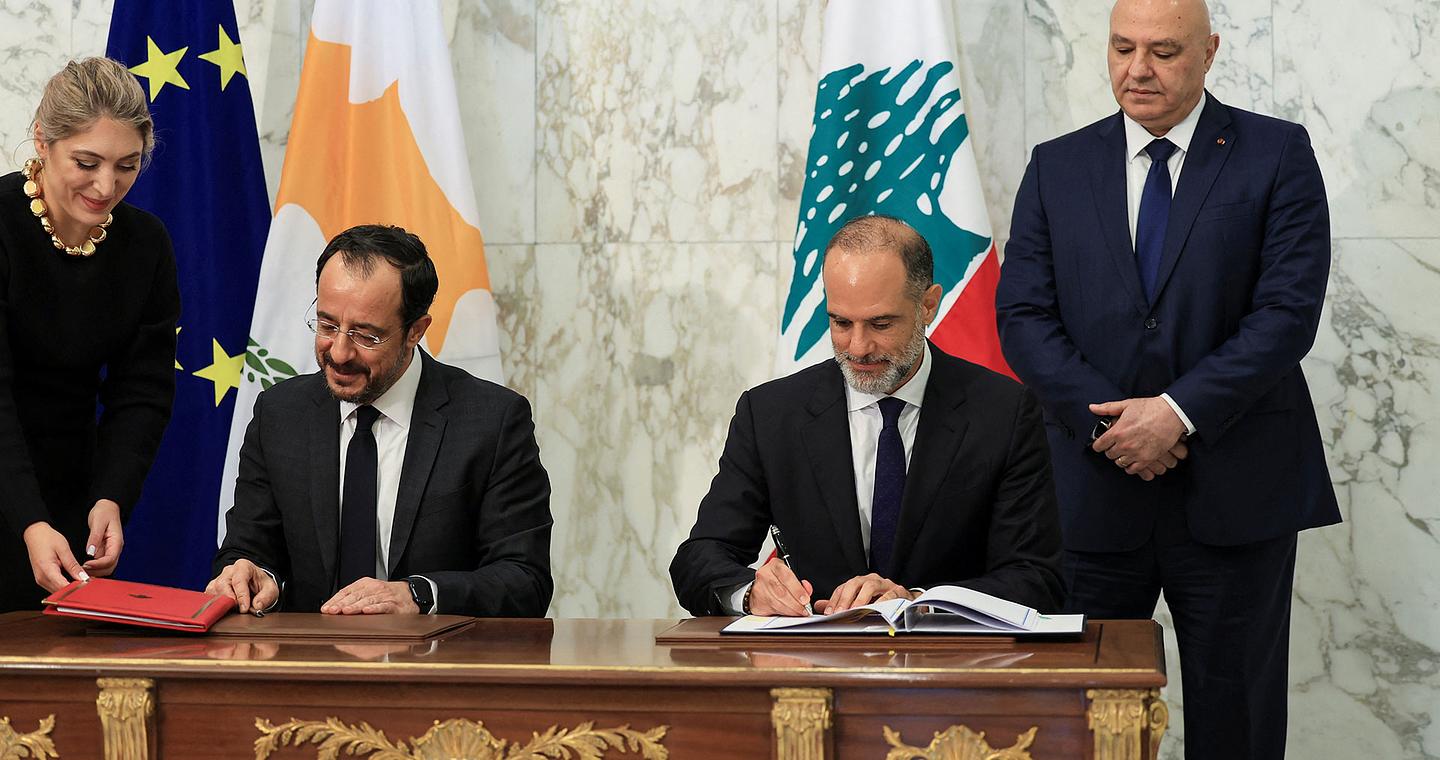 Συμφωνία Κύπρου – Λιβάνου για οριοθέτηση ΑΟΖ