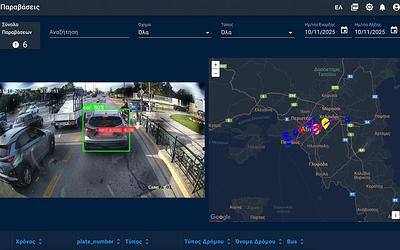Έρχονται κάμερες στα λεωφορεία: Τέλος στις παραβάσεις στις λεωφορειολωρίδες;