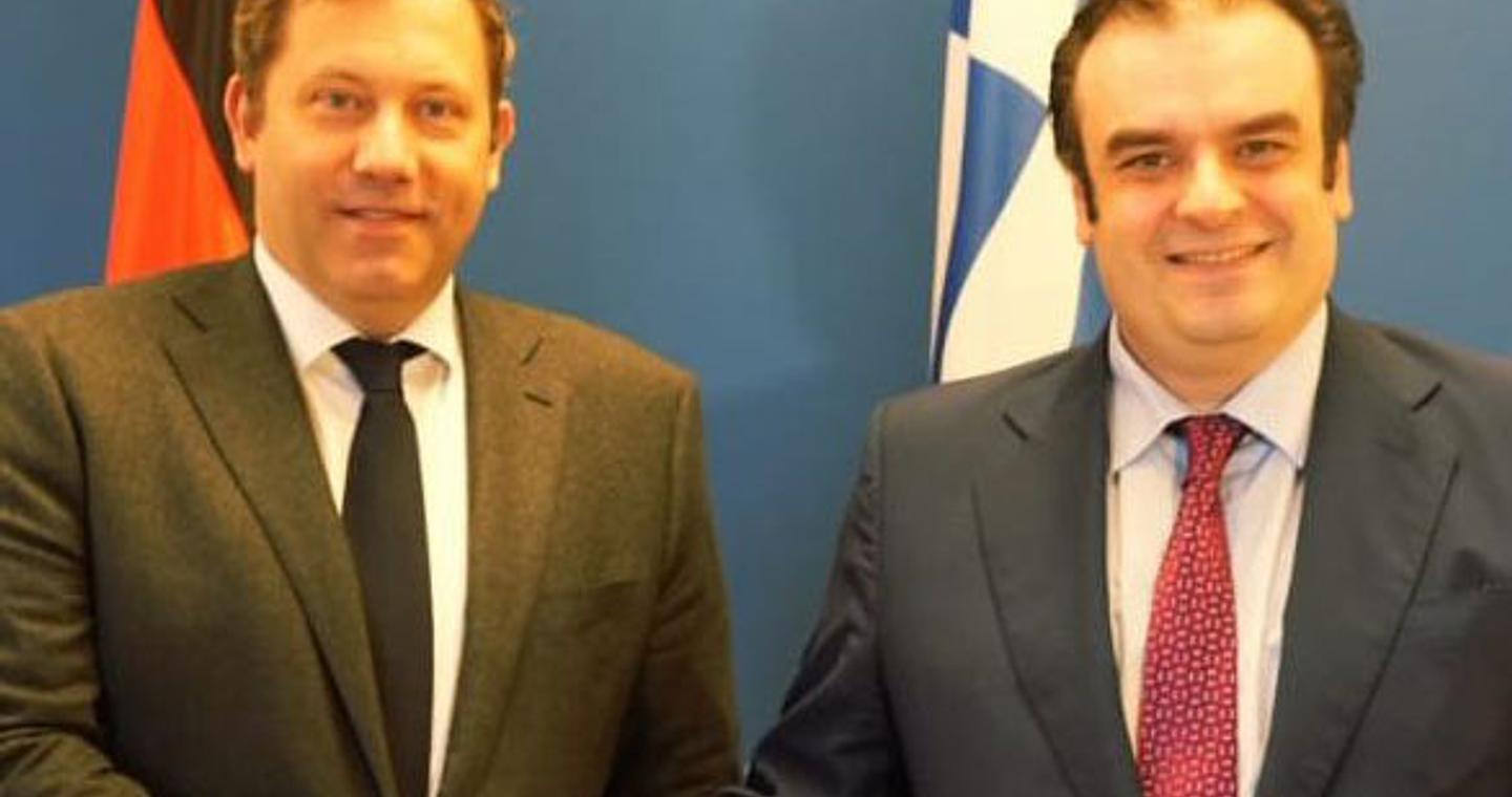 Συνάντηση Πιερρακάκη με τον Γερμανό ΥΠΟΙΚ