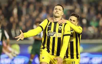 ΑΕΚ-Παναθηναϊκός 3-2: Ο Γιόβιτς «εκτέλεσε» το «τριφύλλι» με χατ-τρικ!