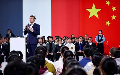 Μακρόν: Η ΕΕ απειλεί με δασμούς την Κίνα λόγω εμπορικού ελλείμματος