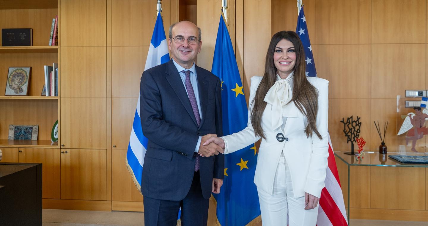 Συνάντηση Γκίλφοϊλ με Χατζηδάκη: Ισχυρός εταίρος των ΗΠΑ η Ελλάδα