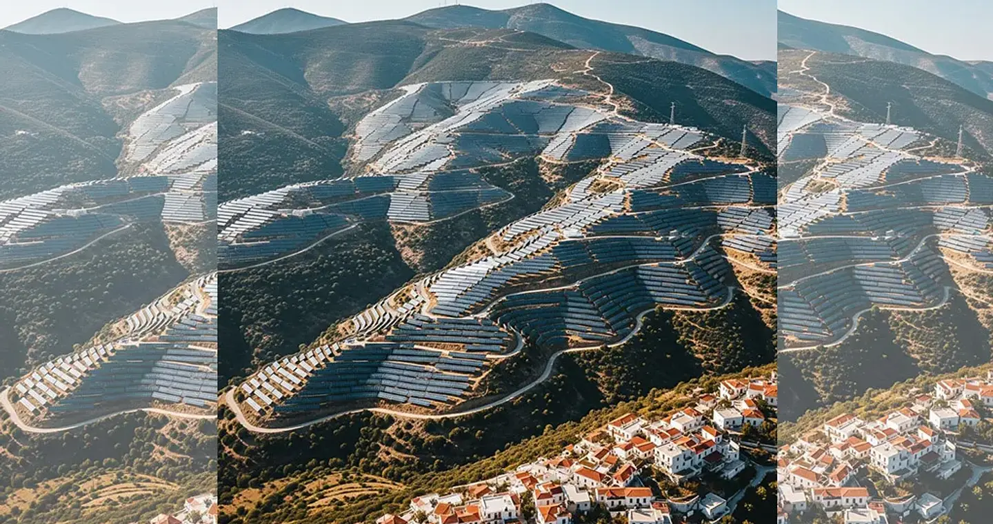 Φωτοβολταϊκό-μαμούθ πνίγει χωριά των Τρικάλων