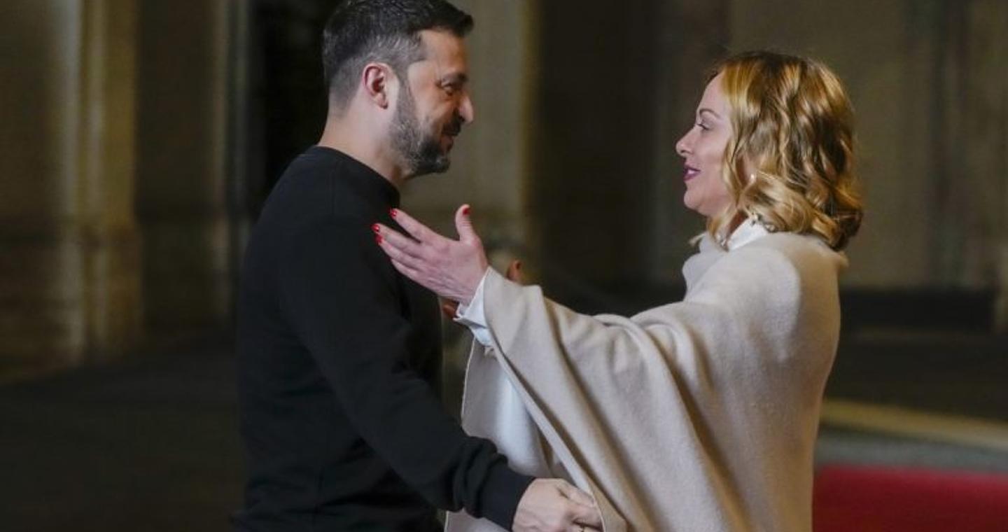 Συνομιλία Μελόνι με Ζελένσκι – Την Τρίτη στη Ρώμη ο Ουκρανός πρόεδρος