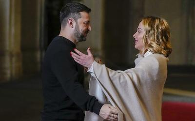 Μελόνι σε Ζελένσκι: Η Ιταλία στηρίζει την Ουκρανία και την ειρηνευτική διαδικασία