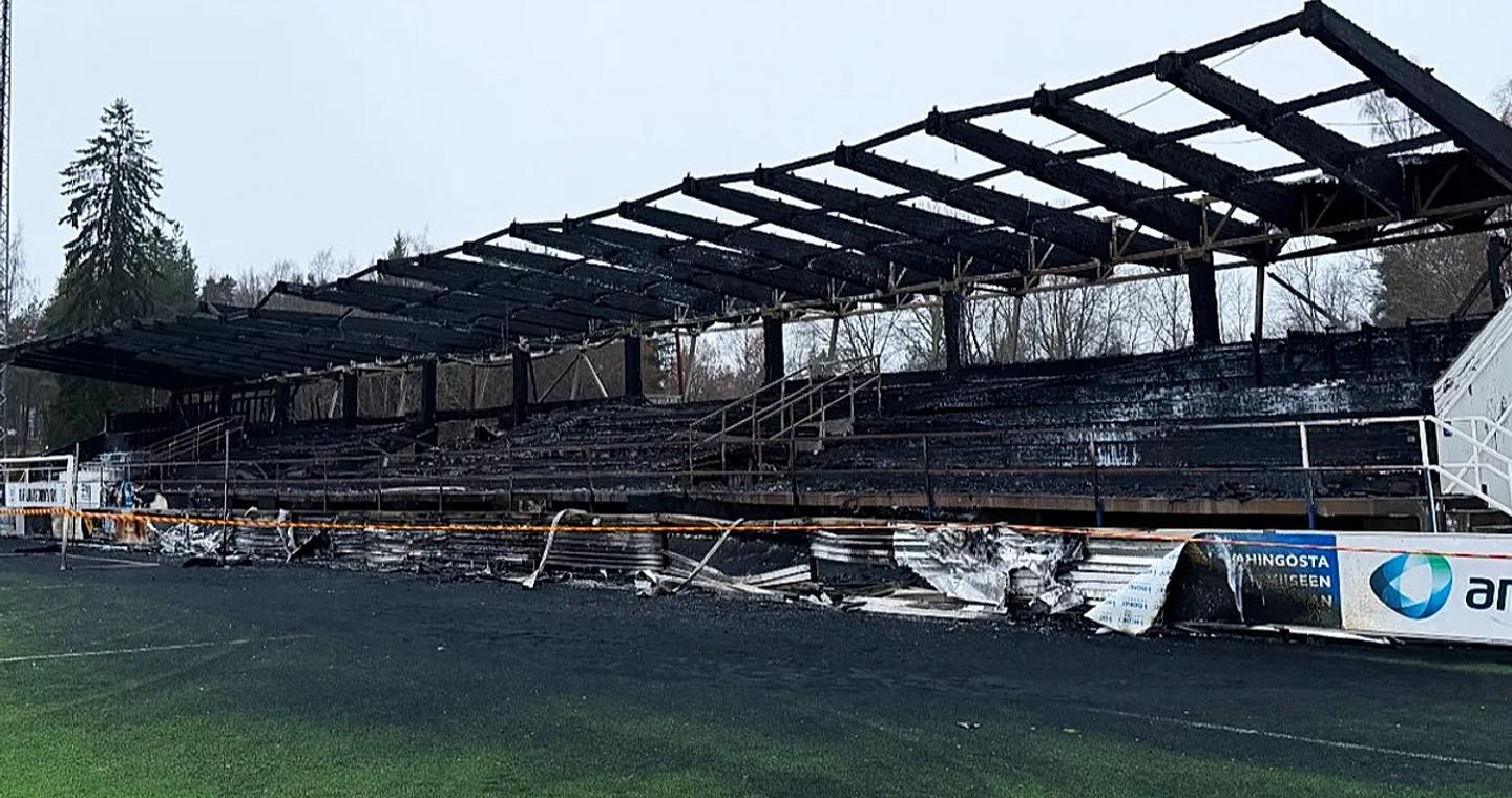 Ανήλικος έκαψε το γήπεδο της Χάκα λίγες εβδομάδες μετά τον υποβιβασμό