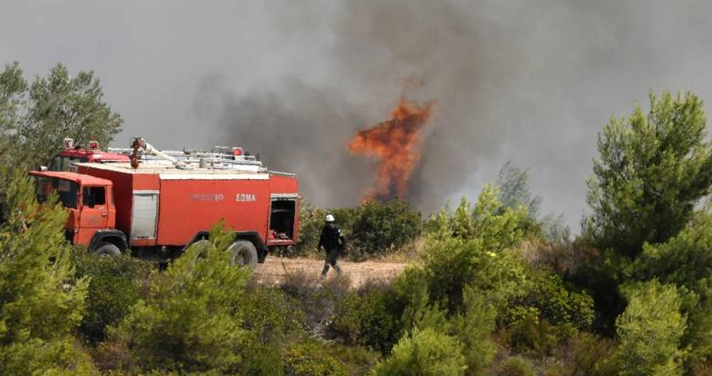 Πού υπάρχει υψηλός κίνδυνος πυρκαγιάς τη Δευτέρα