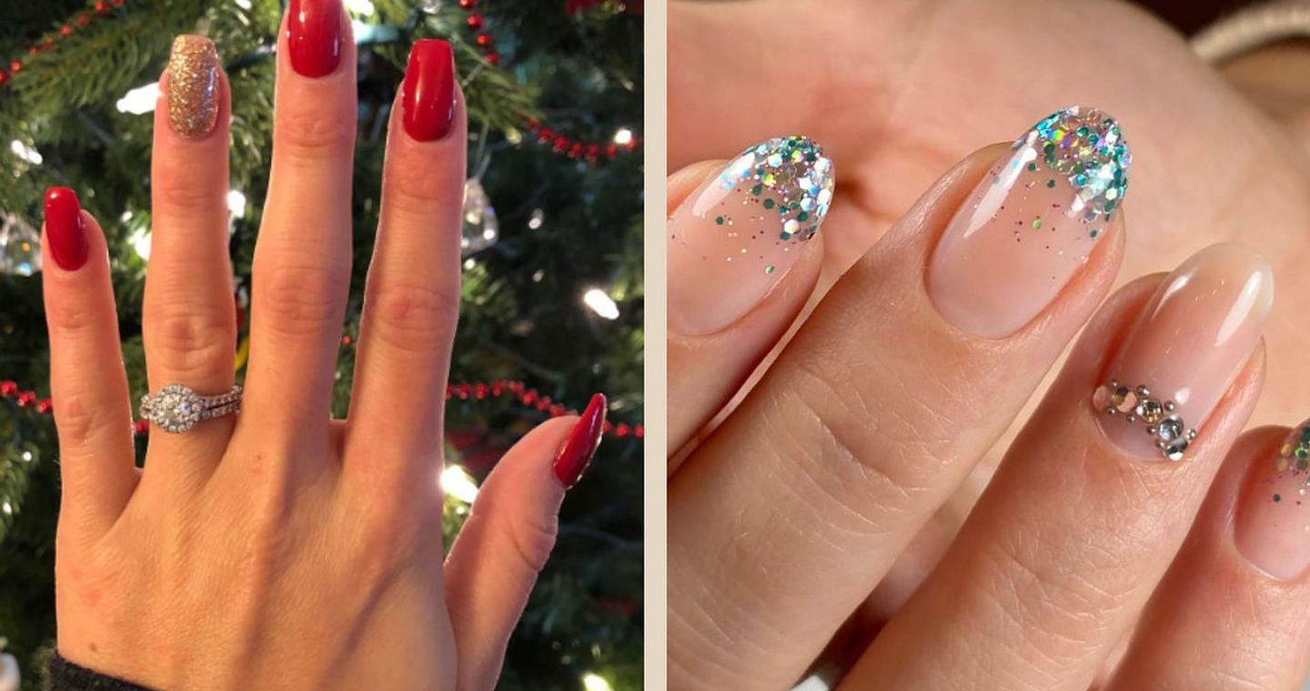 Οι ωραιότερες χριστουγεννιάτικες τάσεις μανικιούρ για το 2025