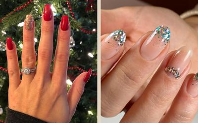 Χριστουγεννιάτικα νύχια: Ιδέες για λαμπερό μανικιούρ στις γιορτές!