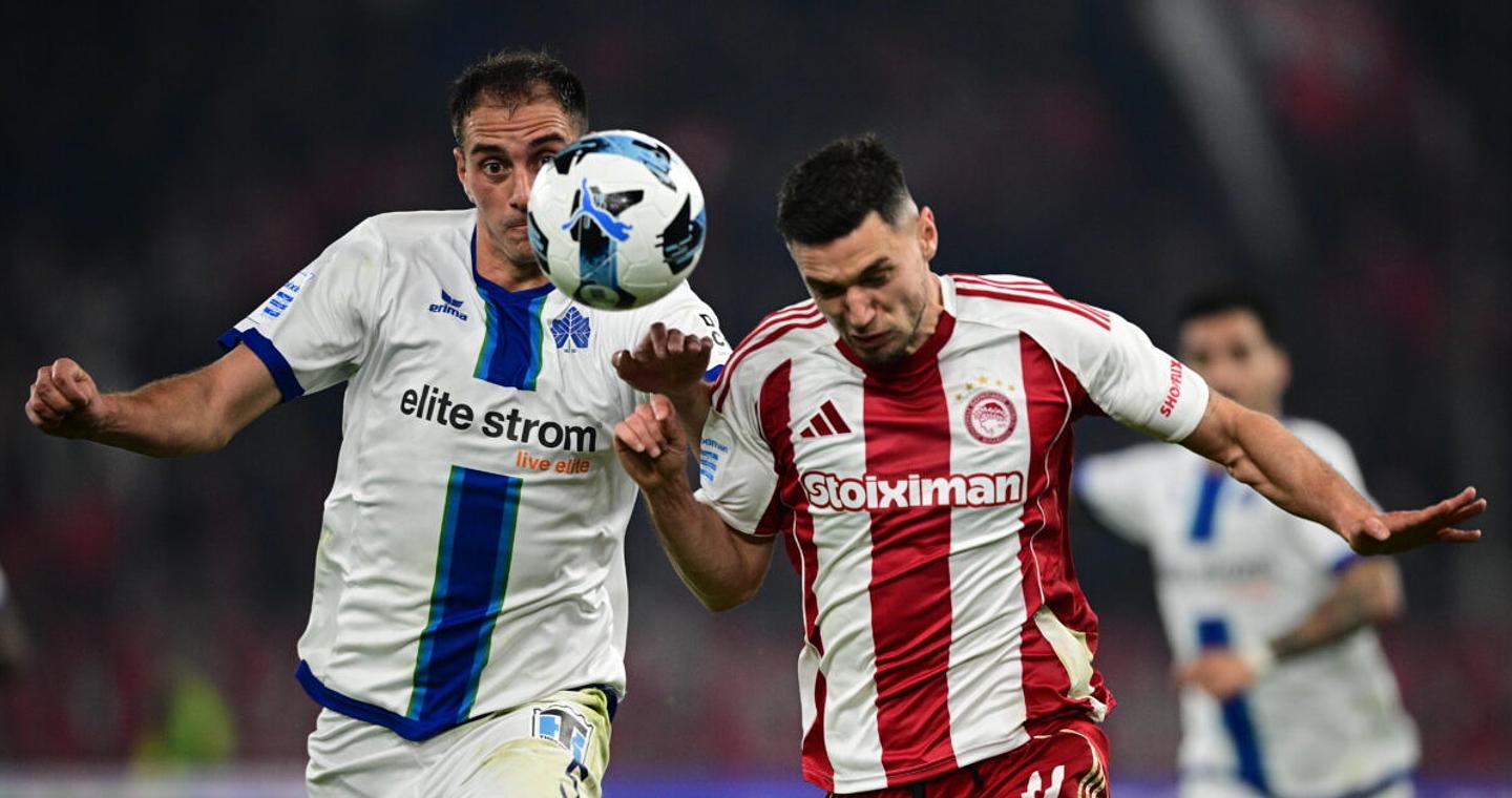 Ολυμπιακός - Κηφισιά 1-1 Τελικό: Ισοπαλία και νέα απώλεια βαθμών για τους Πειραιώτες