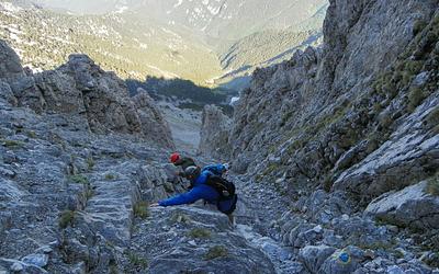 Διάσωση στον Όλυμπο: Μολδαβός εγκλωβίστηκε χωρίς εξοπλισμό!