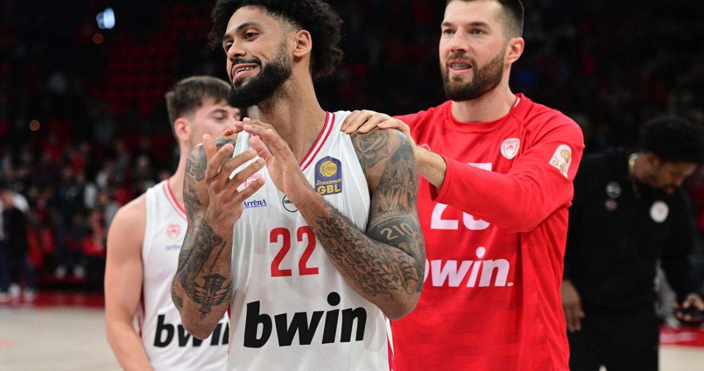 Ολυμπιακός – Κολοσσός Ρόδου 100-86: Μυθικός Ντόρσεϊ, καθάρισε με 41 πόντους στο ντεμπούτο του Μόντε Μόρις (vid)