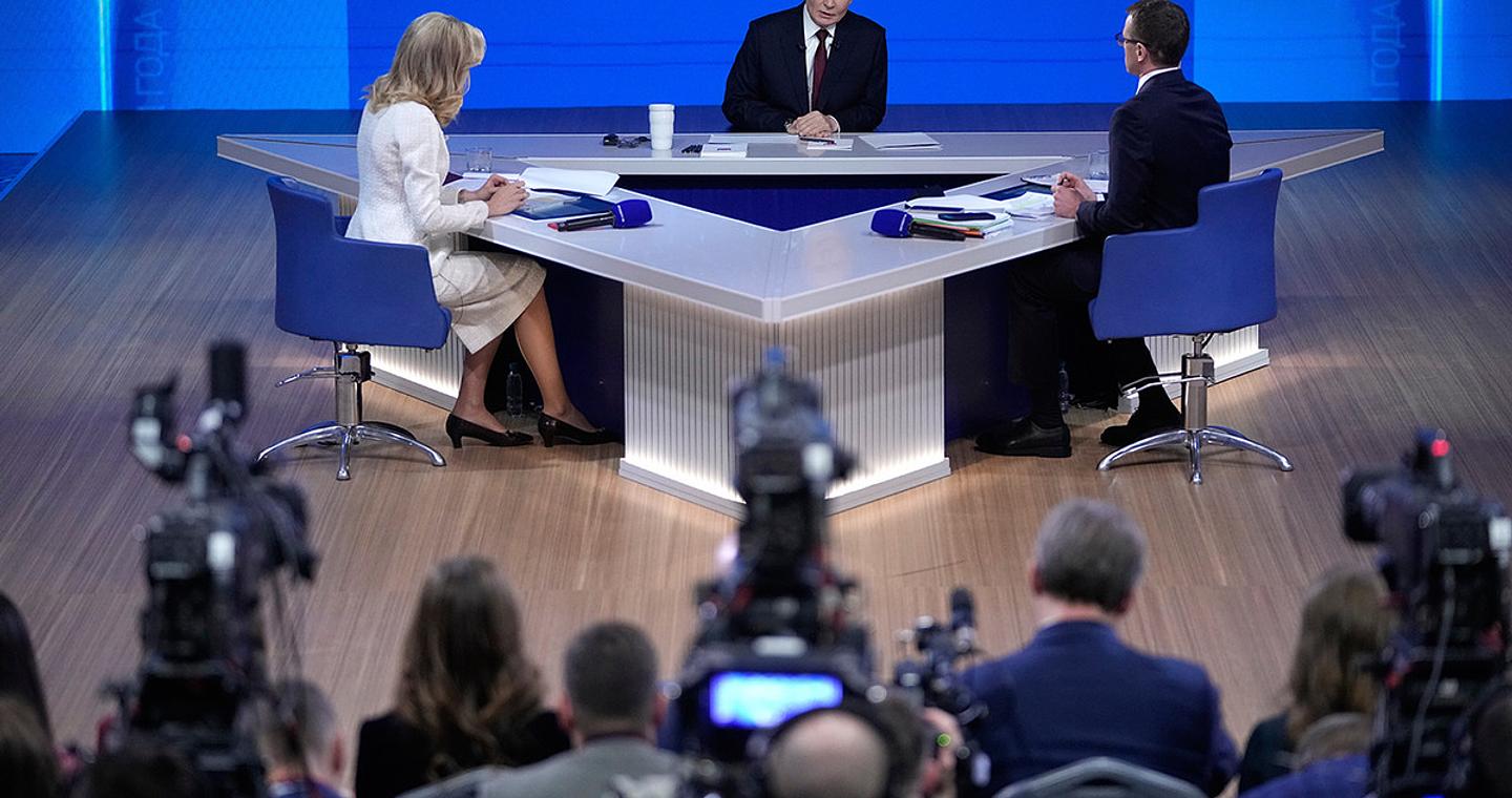 Πούτιν στην ετήσια συνέντευξη Τύπου του: Η Ουκρανία δεν είναι έτοιμη για ειρηνευτικές συνομιλίες – «Ληστές» οι Ευρωπαίοι