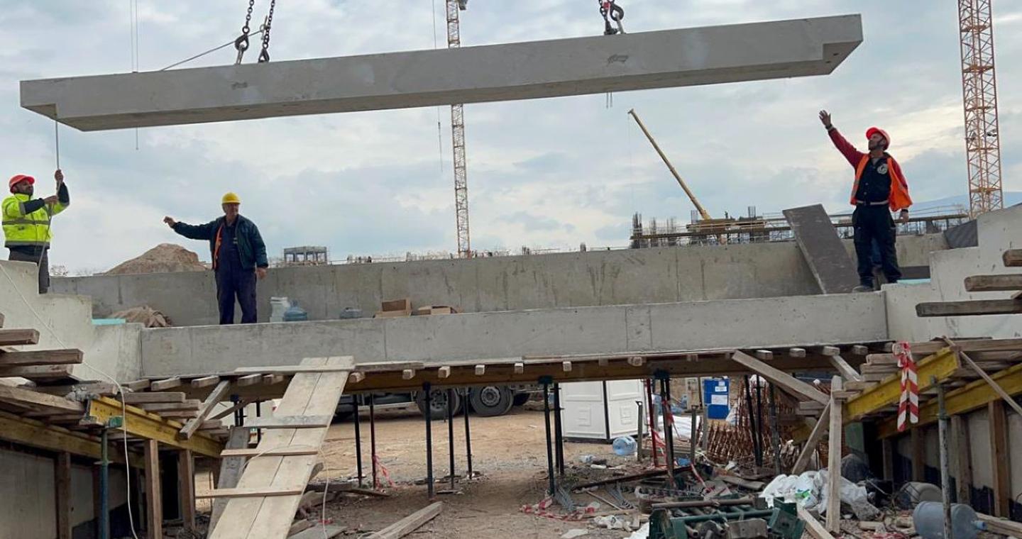 Βοτανικός: Μπήκε η πρώτη κερκίδα στο νέο γήπεδο του Παναθηναϊκού, μέσα στη μέρα τοποθετούνται 15