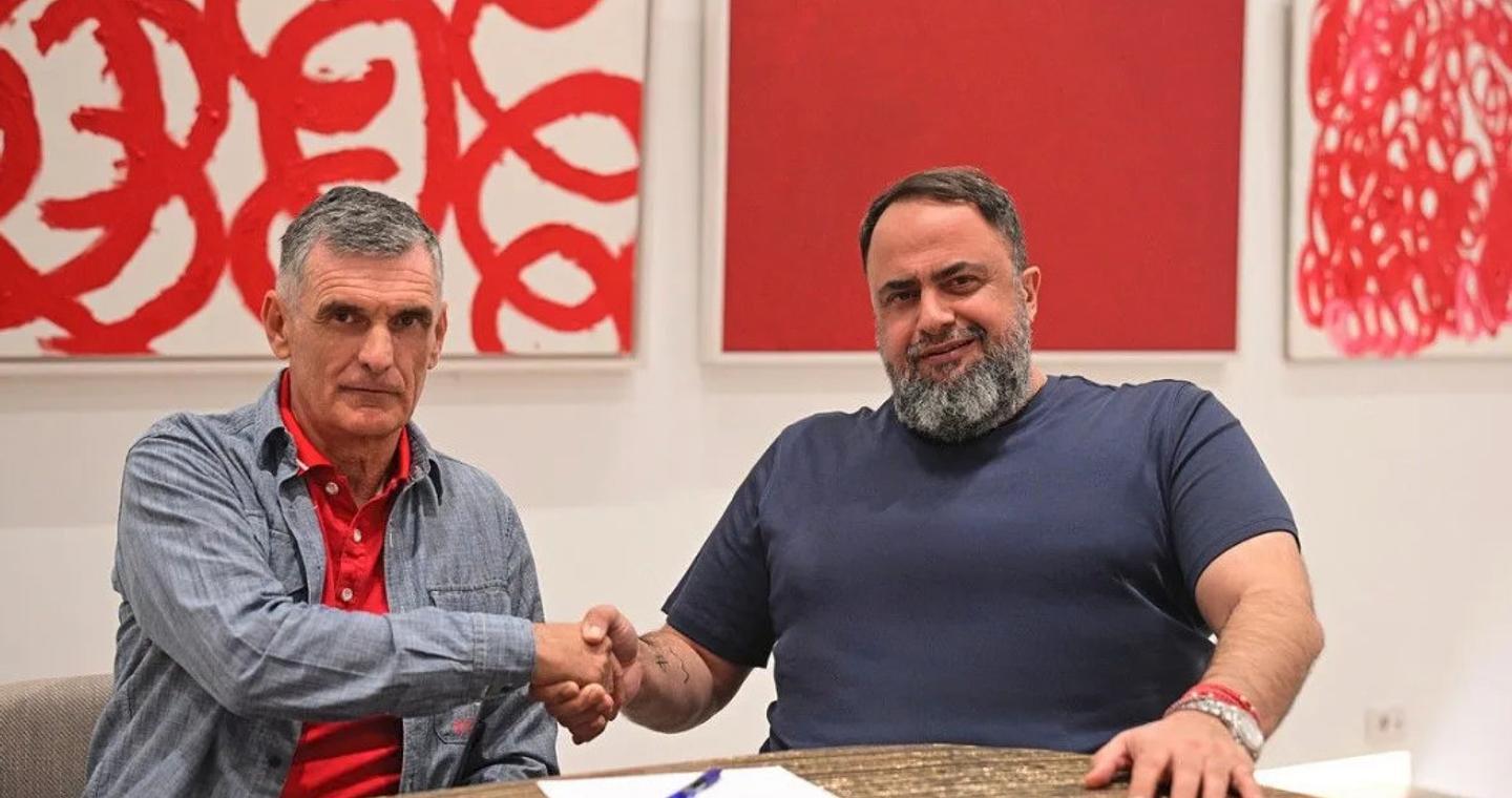 Επίσημο: Ο Μεντιλίμπαρ ανανέωσε το συμβόλαιο του με τον Ολυμπιακό! (pics)