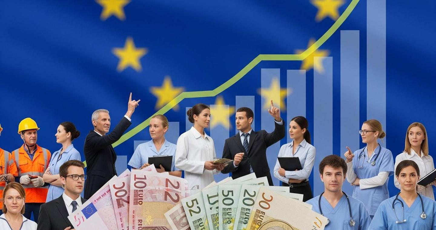 ΕΕ: Λιγότερη δουλειά, περισσότερες απολαβές – Όχι, δεν συμβαίνει στην ΕλλάδαΥψηλοί μισθοί, λιγότερη δουλειά – Στην Ευρωπαϊκή Ένωση υπάρχουν χώρες δύο ταχυτήτων