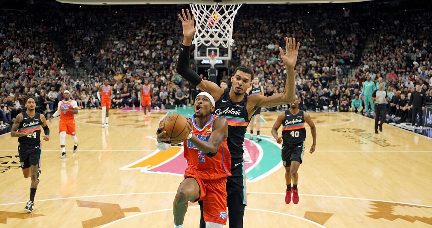 Θάντερ - Σπερς 102-117: Οι πρωταθλητές έχουν βρει τον μπελά τους από τα «σπιρούνια»