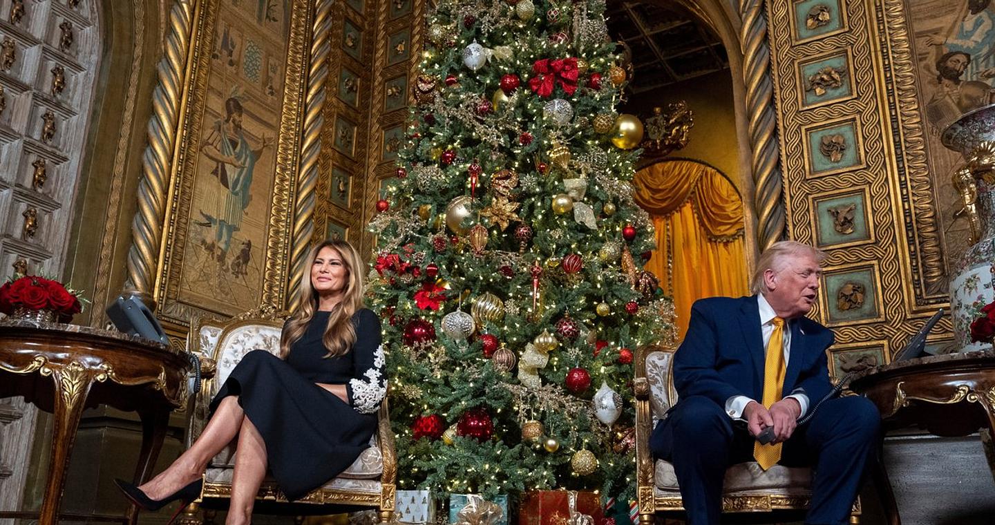 Ο Ντόναλντ Τραμπ μίλησε με παιδιά για δώρα, κάρβουνο και... τον «κακό Άγιο Βασίλη»