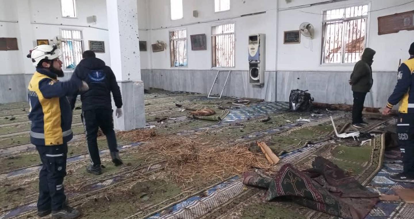 Συρία: Έκρηξη σε τζαμί – 5 νεκροί και 21 τραυματίες