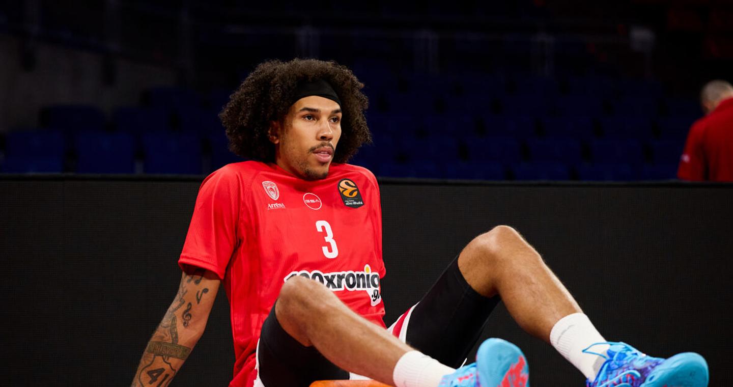 Παναθηναϊκός - Ολυμπιακός: Μένει εκτός ο Τάισον Γουόρντ για τους Πειραιώτες