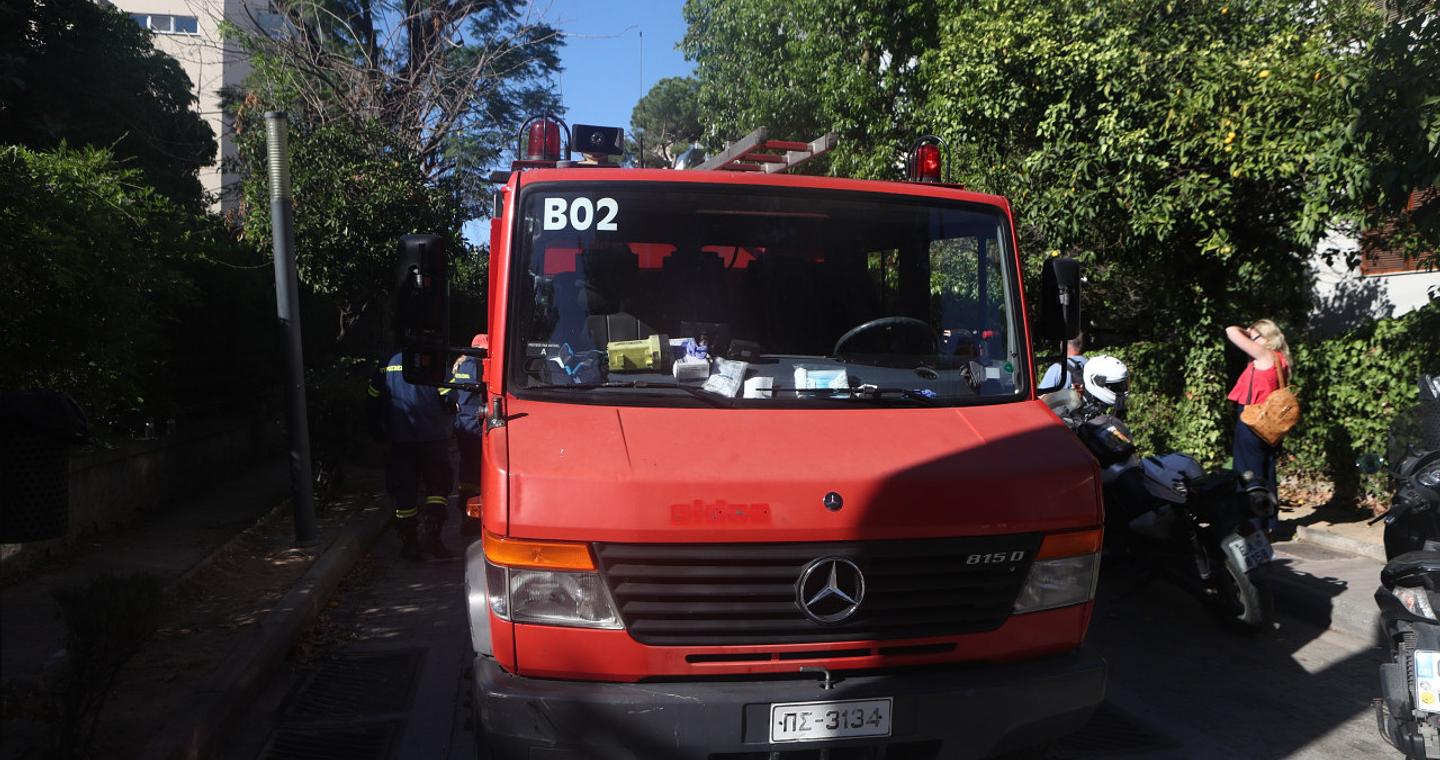 Χωρίς τις αισθήσεις της ανασύρθηκε ηλικιωμένη κατά τη διάρκεια κατάσβεσης πυρκαγιάς