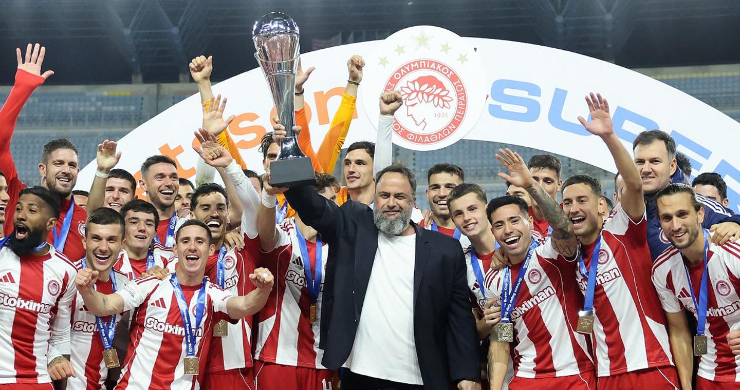 Έγραψε ιστορία ο Βαγγέλης Μαρινάκης: Ο πρόεδρος με τους περισσότερους τίτλους στο ελληνικό ποδόσφαιρο