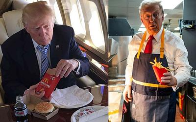 Τραμπ: Η εξομολόγηση για την ασπιρίνη και τα McDonald's