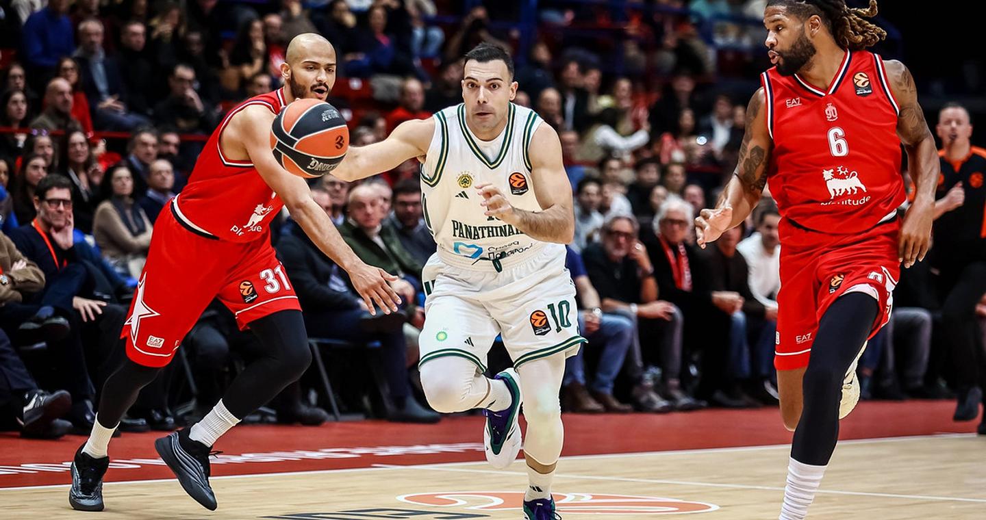 Euroleague: Για την εξιλέωση κόντρα στην Αρμάνι ο Παναθηναϊκός, για νέα «άλωση» ο Ολυμπιακός στην Πόλη με τη Φενέρ