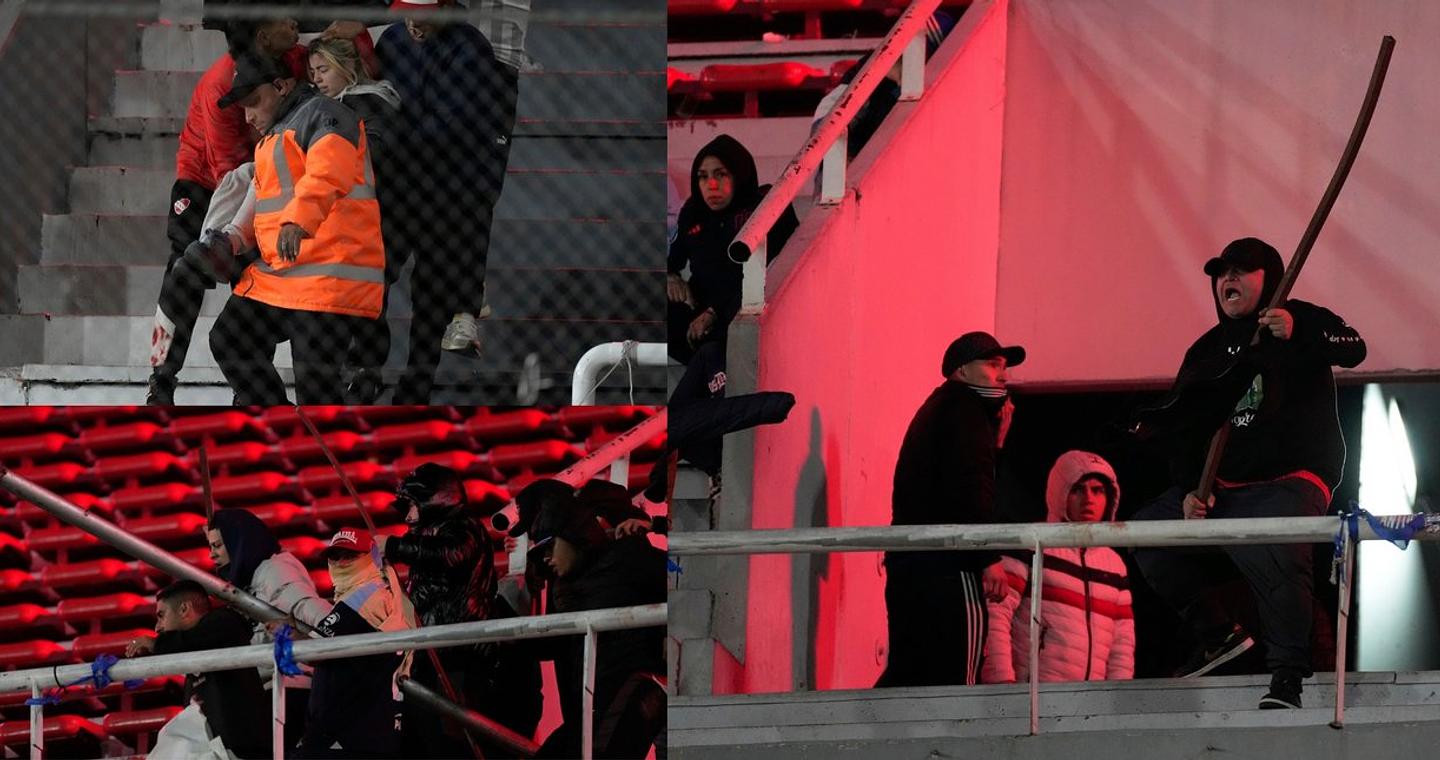 Χάος στο Μπουένος Άιρες: Διεκόπη ο αγώνας Ιντεπεντιέντε-Ουνιβερσιδάδ ντε Τσίλε λόγω επεισοδίων [εικόνες & βίντεο]