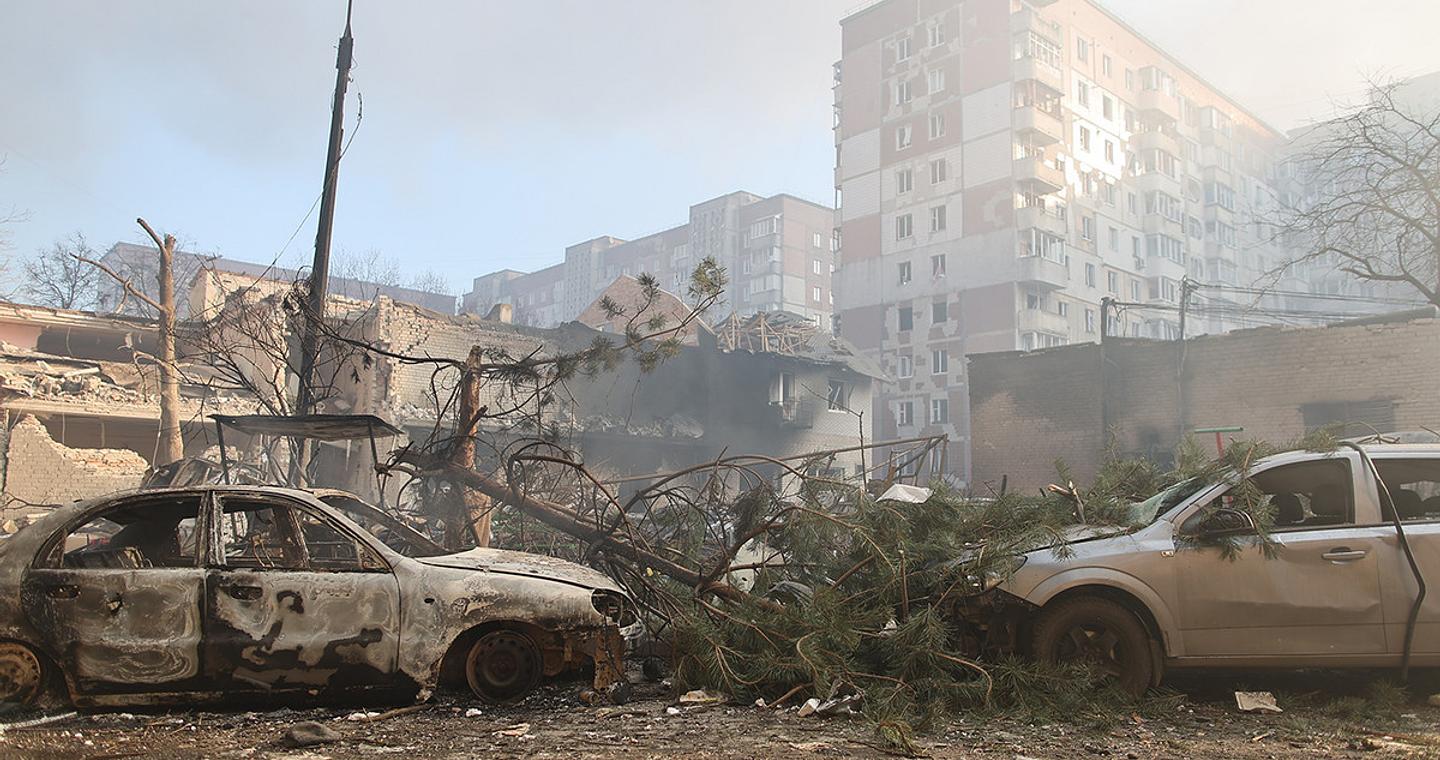 Νέα επιδρομή της Ρωσίας στην πρωτεύουσα της Ουκρανίας