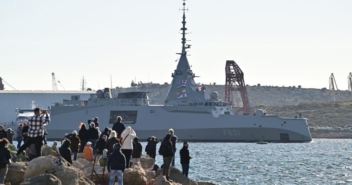 Η αντιπολίτευση για τον κατάπλου της νέας φρεγάτας «Κίμων»