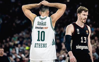 Ήττα για τον Παναθηναϊκό στην Βαυαρία: Η Μπάγερν επικράτησε με 85-78