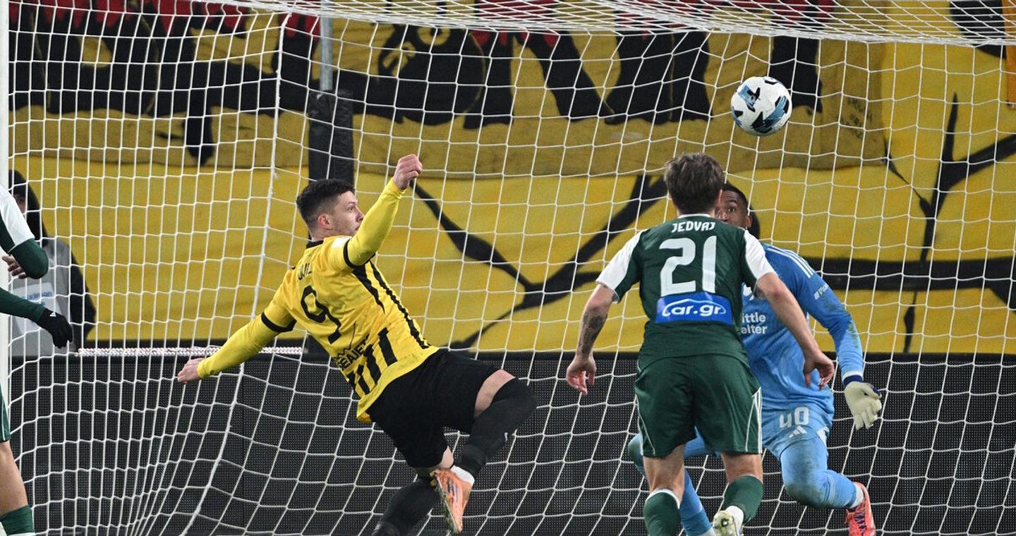 ΑΕΚ – Παναθηναϊκός 4-0 τελικό: «Περίπατος» με Γιόβιτς στην OPAP Arena