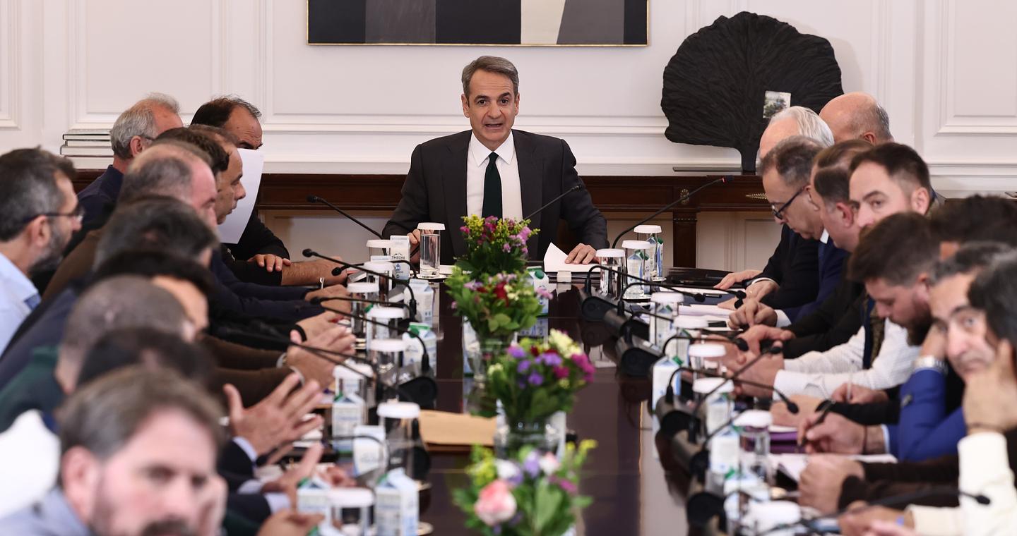 Ολοκληρώθηκε η συνάντηση Μητσοτάκη – αγροτών στο Μαξίμου