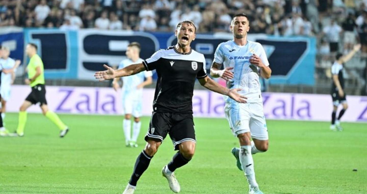 Έφυγε με άδεια χέρια από την Κροατία ο ΠΑΟΚ – Στην Τούμπα παίζεται η πρόκριση