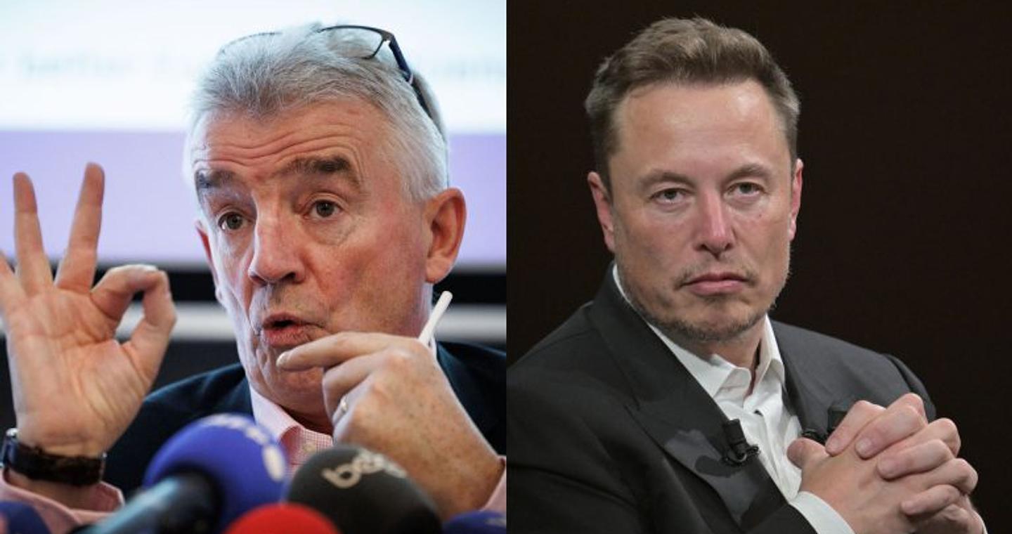 Δημόσιος καβγάς Μασκ με τον Ο’Λίρι της Ryanair για το κόστος του Starlink στα αεροπλάνα