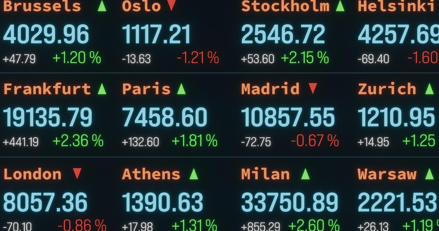 Ευρωπαϊκά χρηματιστήρια: Πτώση με φόντο τις απειλές Τραμπ για δασμούς λόγω Γροιλανδίας