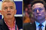 Μασκ vs Ryanair: «Θα σε αγοράσω και θα βάλω Ryan CEO!»