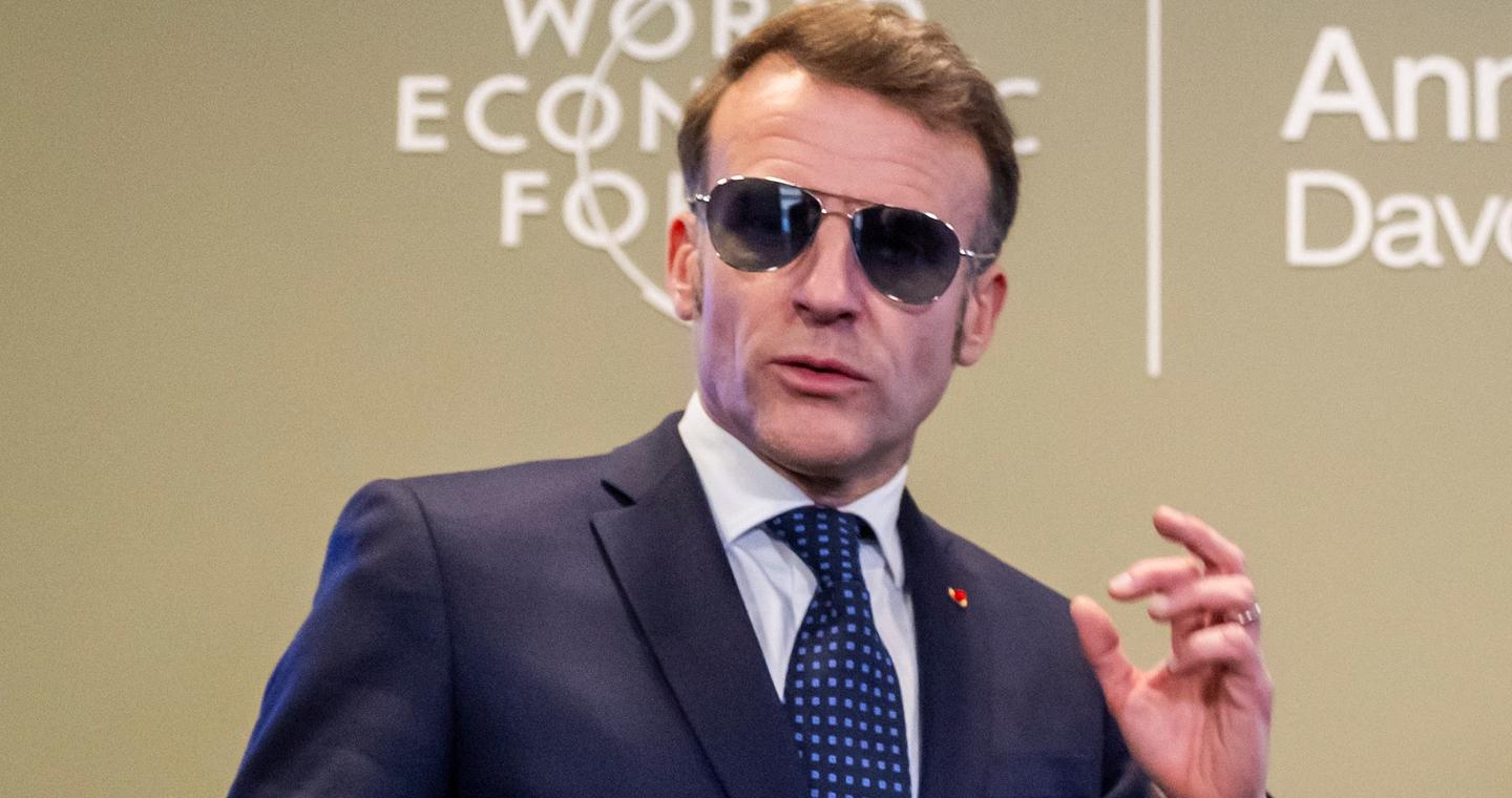 Ο Μακρόν έφυγε από το Νταβός χωρίς συνάντηση με τον Τραμπ