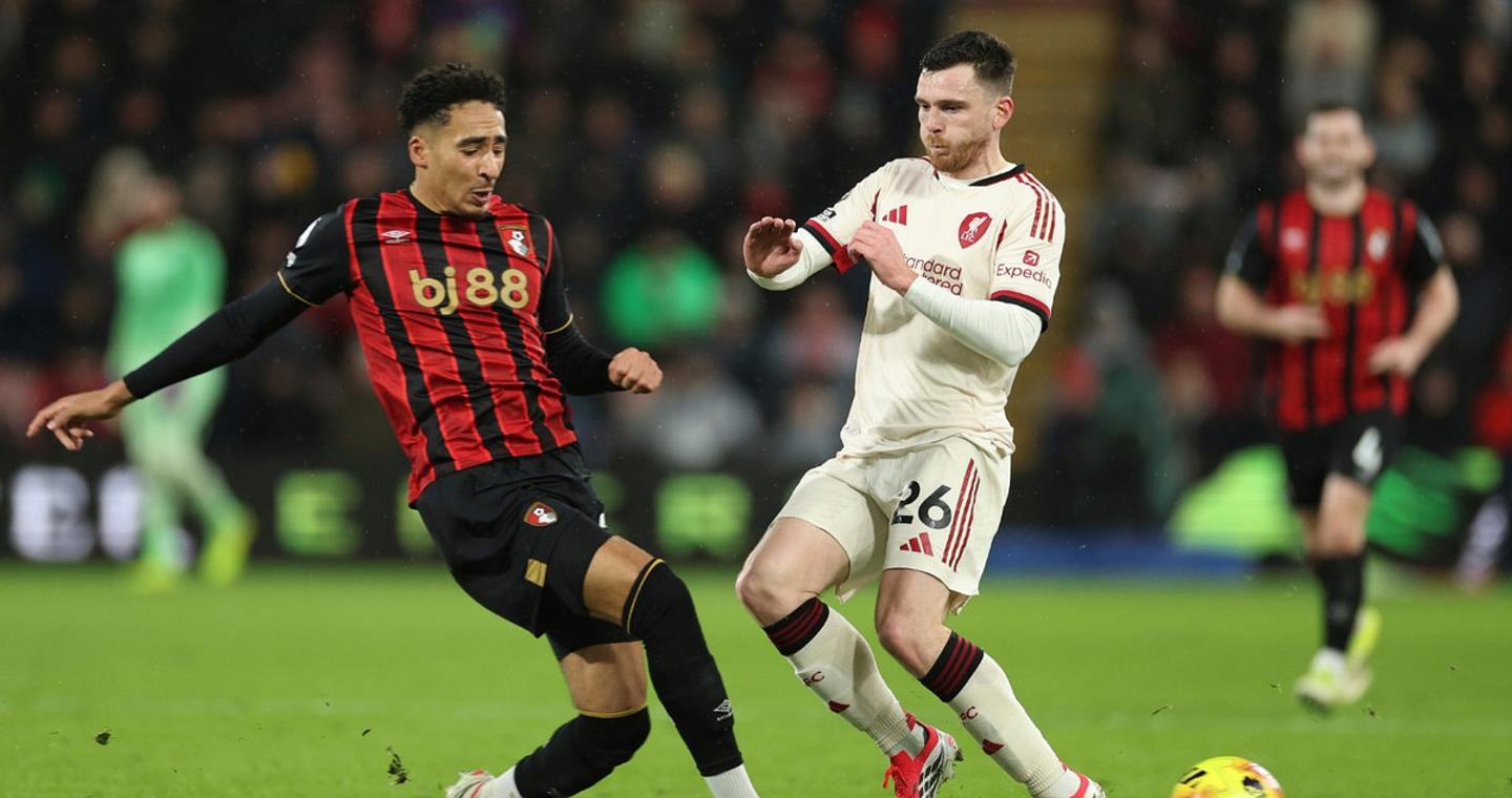 Premier League: Ήττα στο 95′ για τη Λίβερπουλ από τη Μπόρνμουθ