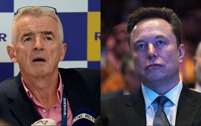 Ryanair εναντίον Μασκ: «Προσφορά για ηλίθιους» και αιχμηρές δηλώσεις!