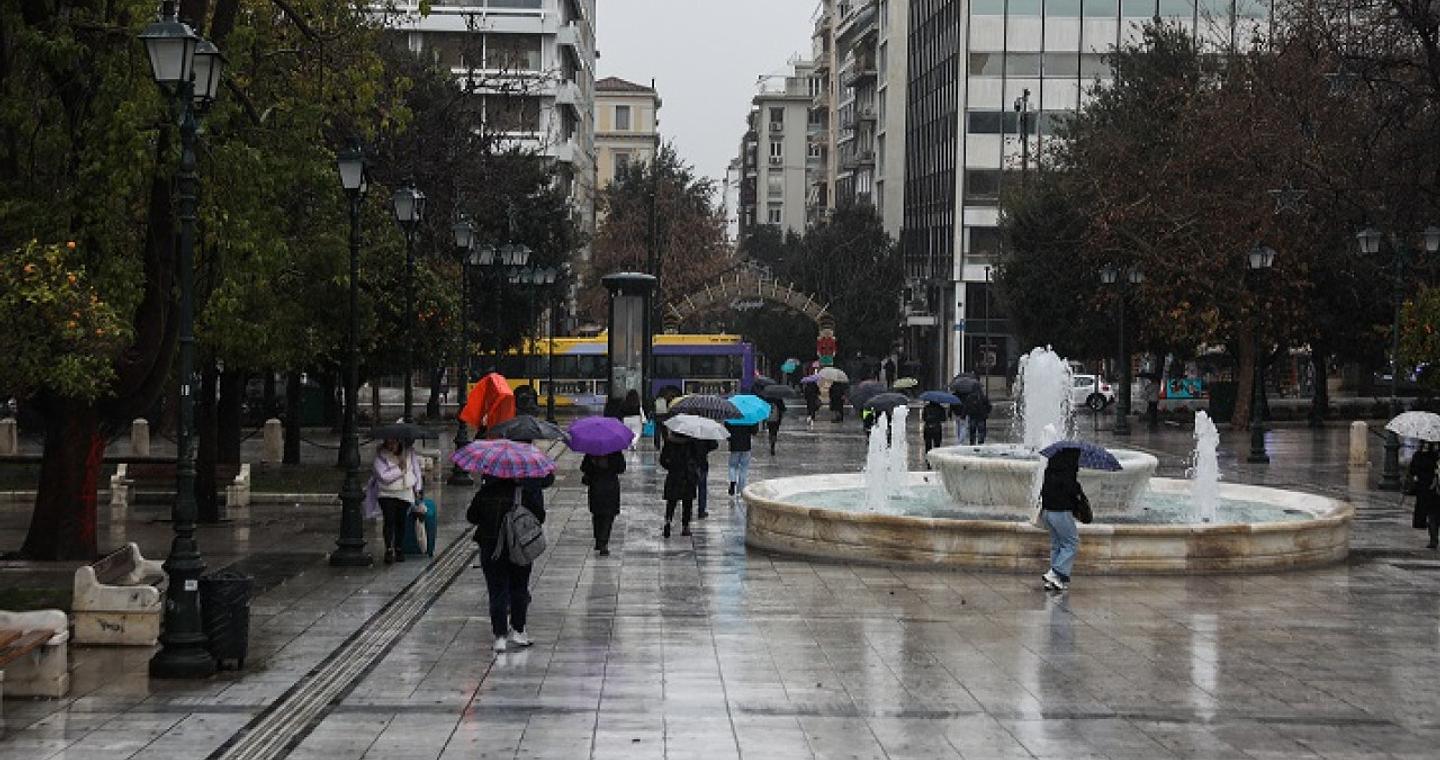 Επικαιροποιήθηκε το έκτακτο δελτίο επιδείνωσης καιρού: Iσχυρές βροχές, καταιγίδες και χαλαζοπτώσεις σήμερα