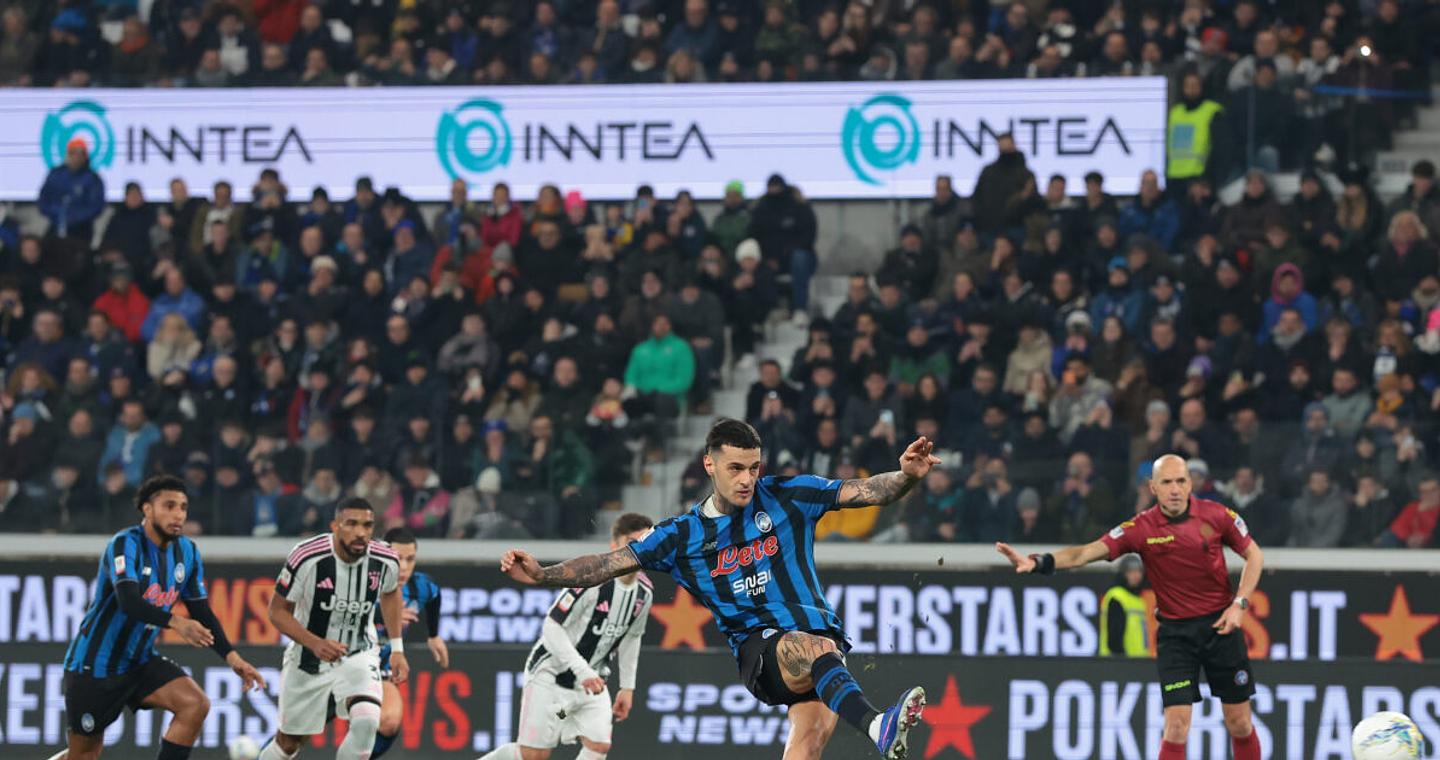 Αταλάντα - Γιουβέντους 3-0: Με σαρωτική εμφάνιση στα προημιτελικά του Κυπέλλου Ιταλίας