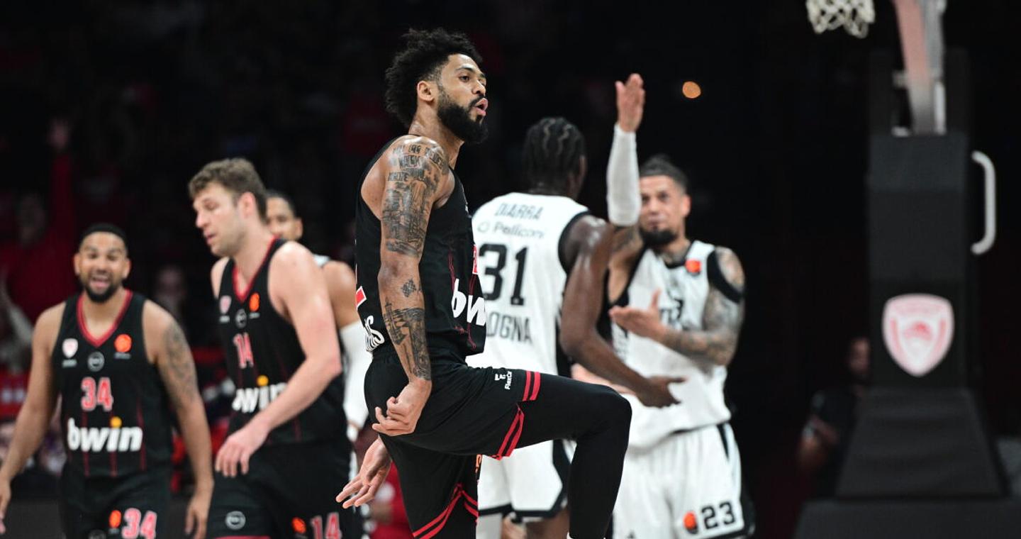 Η βαθμολογία της Euroleague μετά τη νίκη του Ολυμπιακού κόντρα στη Βίρτους Μπολόνια